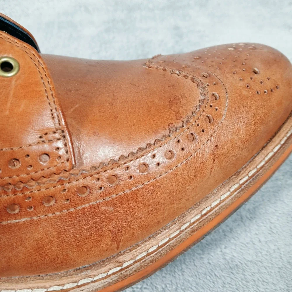 Cole Haan Oxford Shoes Mens 11 Williams Wingtip Leather C11076